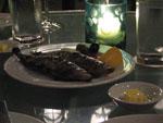Sardinhas assadas (grilled sardines)